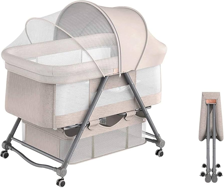 Amazon.co.jp: Luddy ベビーベッド ベビーラック ハイローベッド