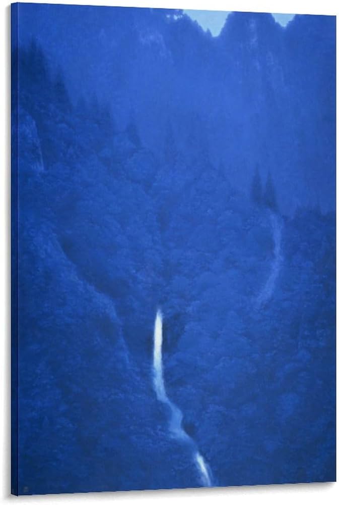 Amazon.co.jp: 東山魁夷《夕静寂》ポスター 印刷 ポスター キャンバス