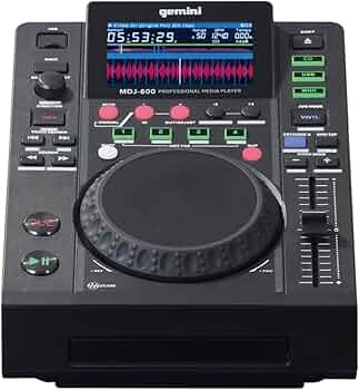 Amazon.co.jp: GEMINI CD/USBメディアプレーヤー MDJ-600【国内正規品