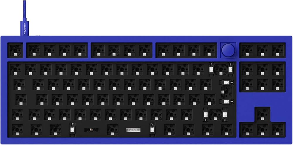 Amazon | Keychron Q3ベアボーンキット ISO EUノブバージョン QMK/VIA