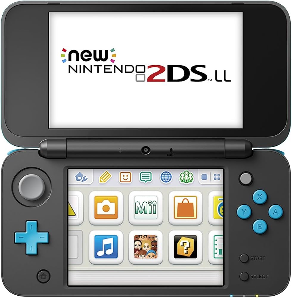Amazon | Newニンテンドー2DS LL ブラック×ターコイズ | ゲーム機本体