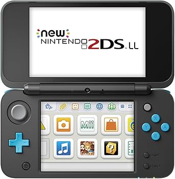 Amazon.co.jp: Newニンテンドー2DS LL ブラック×ターコイズ : Video Games