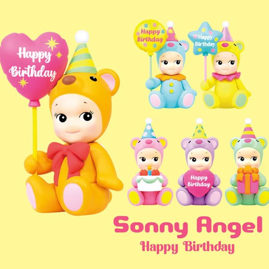 Amazon.co.jp: Sonny Angel Birthday Gift -Bear- ソニーエンジェル