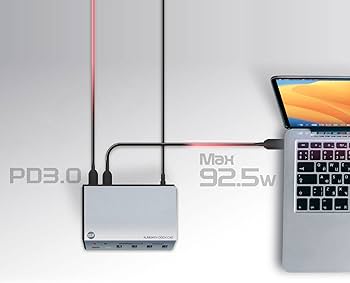 Amazon | TUNEWEAR ALMIGHTY DOCK CX2 18-in-1 USBハブ 最大3画面増設