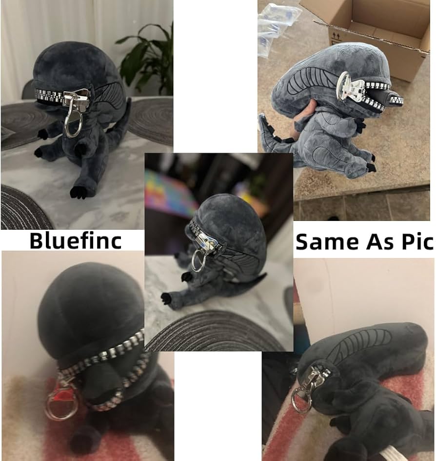 Amazon.co.jp: Aolivia 25cm/9.8インチ ゼノモルフ ジッパーマウス