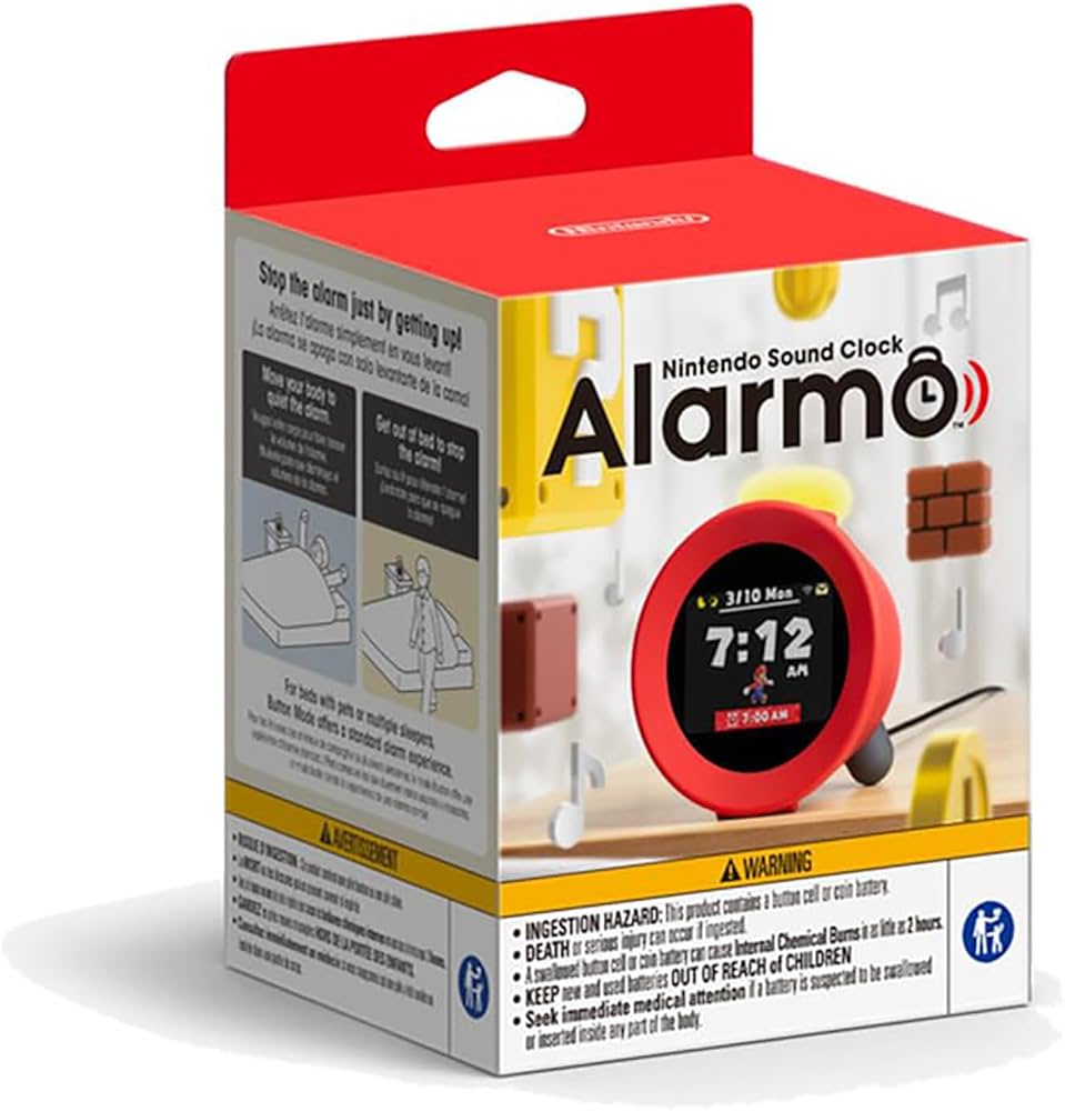 Nintendo Sound Clock: Alarmo™ : Amazon.ca: Video Games