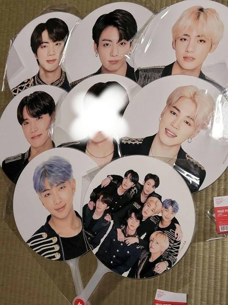 Amazon.co.jp: BTS うちわ LOVE YOURSELF 7枚セット : ホーム＆キッチン