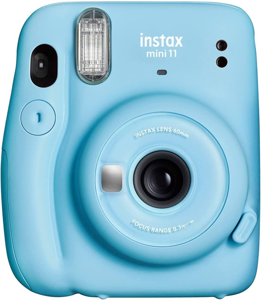Amazon.com : Fujifilm Instax Mini 11 Instant Film Camera, Sky Blue