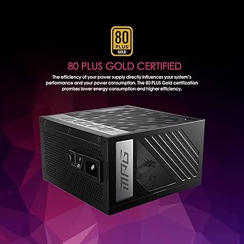 Amazon.co.jp: MSI MPG A850G PCIE5、完全モジュラーコンパクト