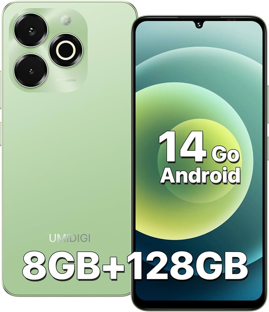 Amazon.com: UMIDIGI G9x Unlocked Cell Phone,Android 14 Go Unlock