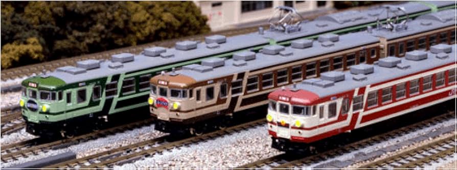 Amazon | KATO 165系ムーンライト茶 3両セット 10-449 【鉄道模型】N