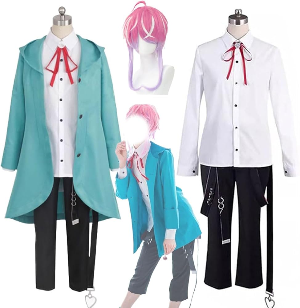 Amazon.co.jp: LUCKYCOS 飴村乱数 コスプレ衣装 あめむららむだ