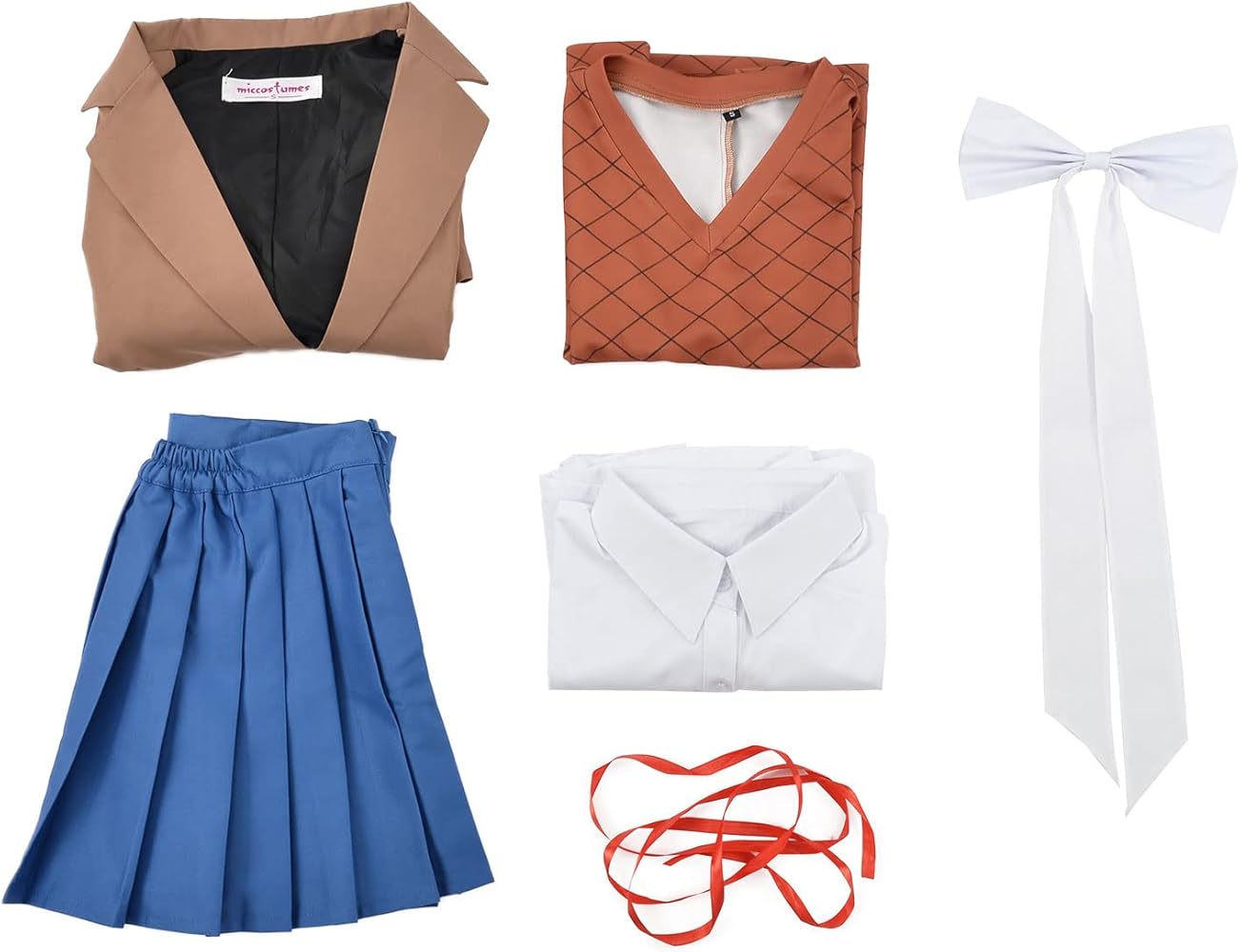 Amazon.com: miccostumes Women's Anime School Uniform Cosplay