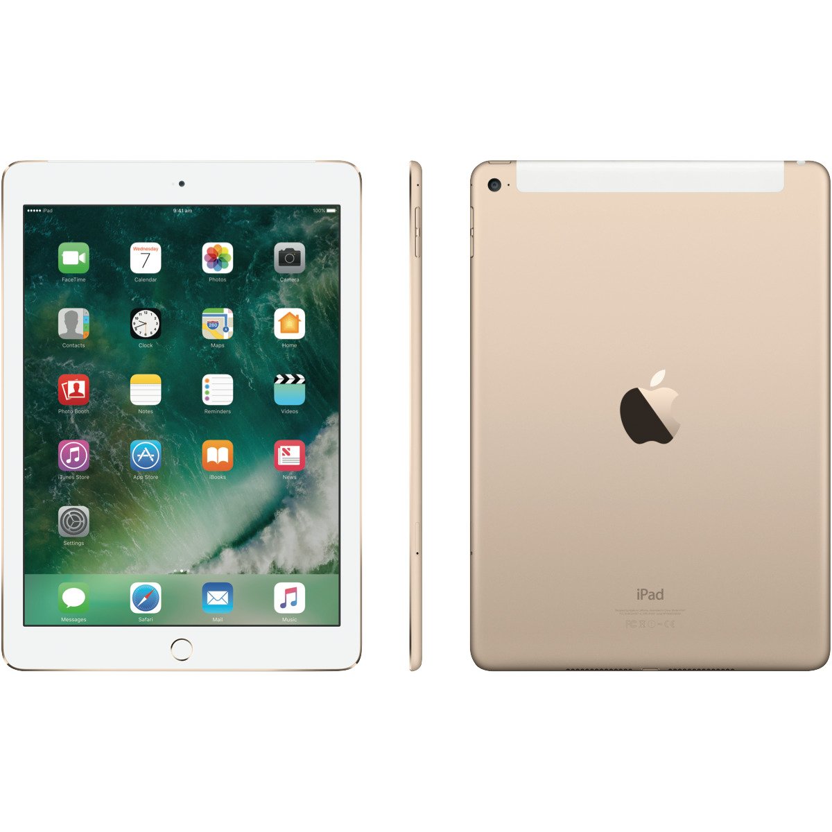 Amazon.com: Apple iPad Air 2, 128GB, 4G + Wi-Fi - Gold (Renewed
