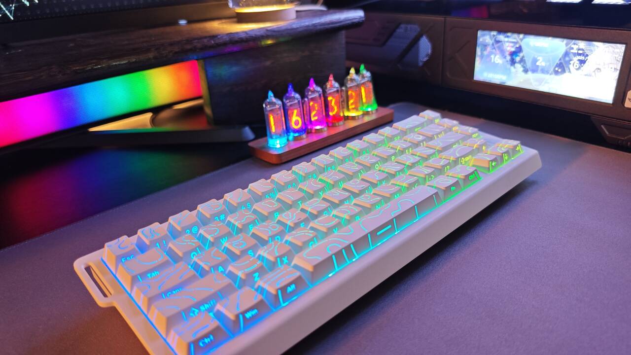 Amazon | ATTACK SHARK X68PRO HE ラピッドトリガーキーボード&X11