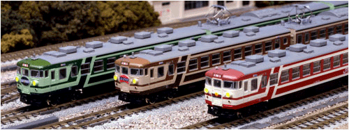 Amazon | KATO 165系ムーンライト茶 3両セット 10-449 【鉄道模型】N