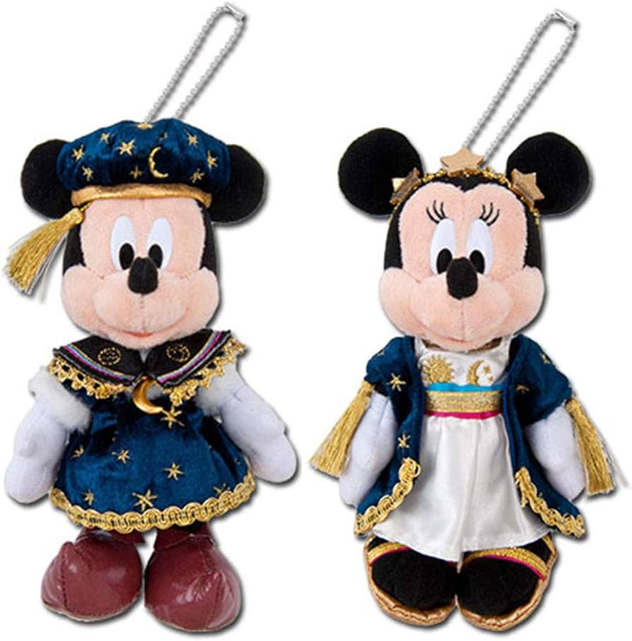 Amazon | ディズニー ディズニーシー18周年 ミッキー&ミニーぬいぐるみ