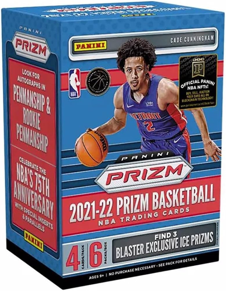 Amazon.com: 2021-22 Panini Prizm Basketball Blaster Box
