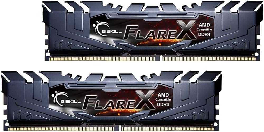 Amazon | G.Skill 32GB（2x16GB）Flare X DDR4 3200MHz PC4-25600 for