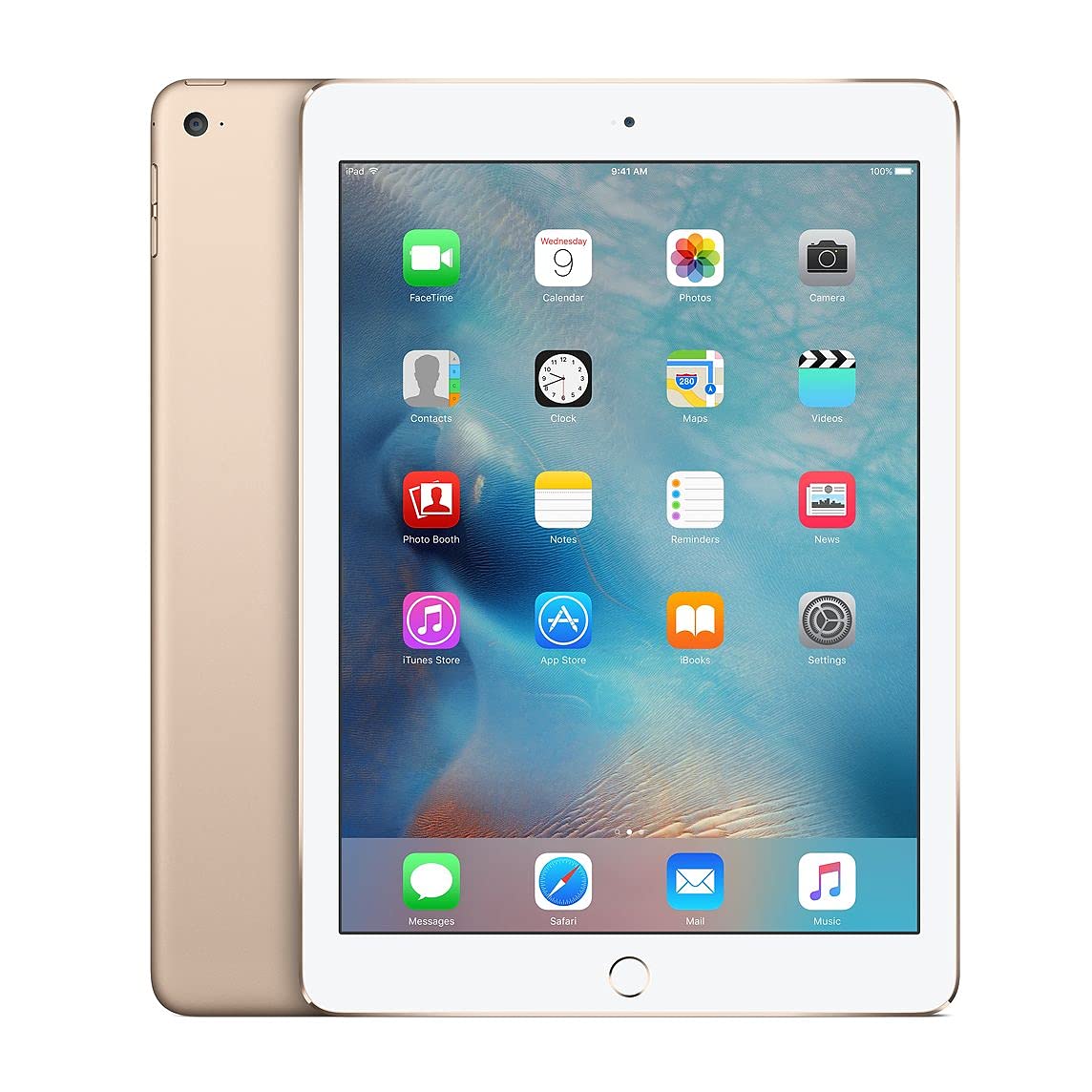 2014 Apple iPad Air 2 (9.7-inch, Wi-Fi, 128GB) - Gold (Renewed