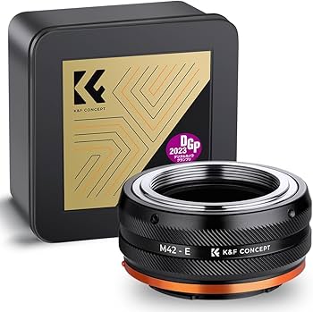 Amazon | 【新型】K&F CONCEPT マウントアダプター M42-NEX IV M42