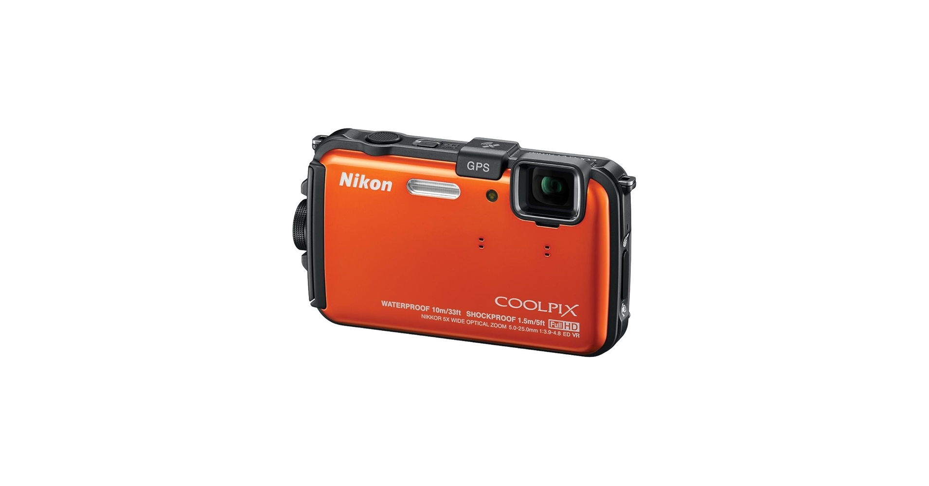 Amazon.com : Nikon COOLPIX AW100 16 MP CMOS Waterproof Digital