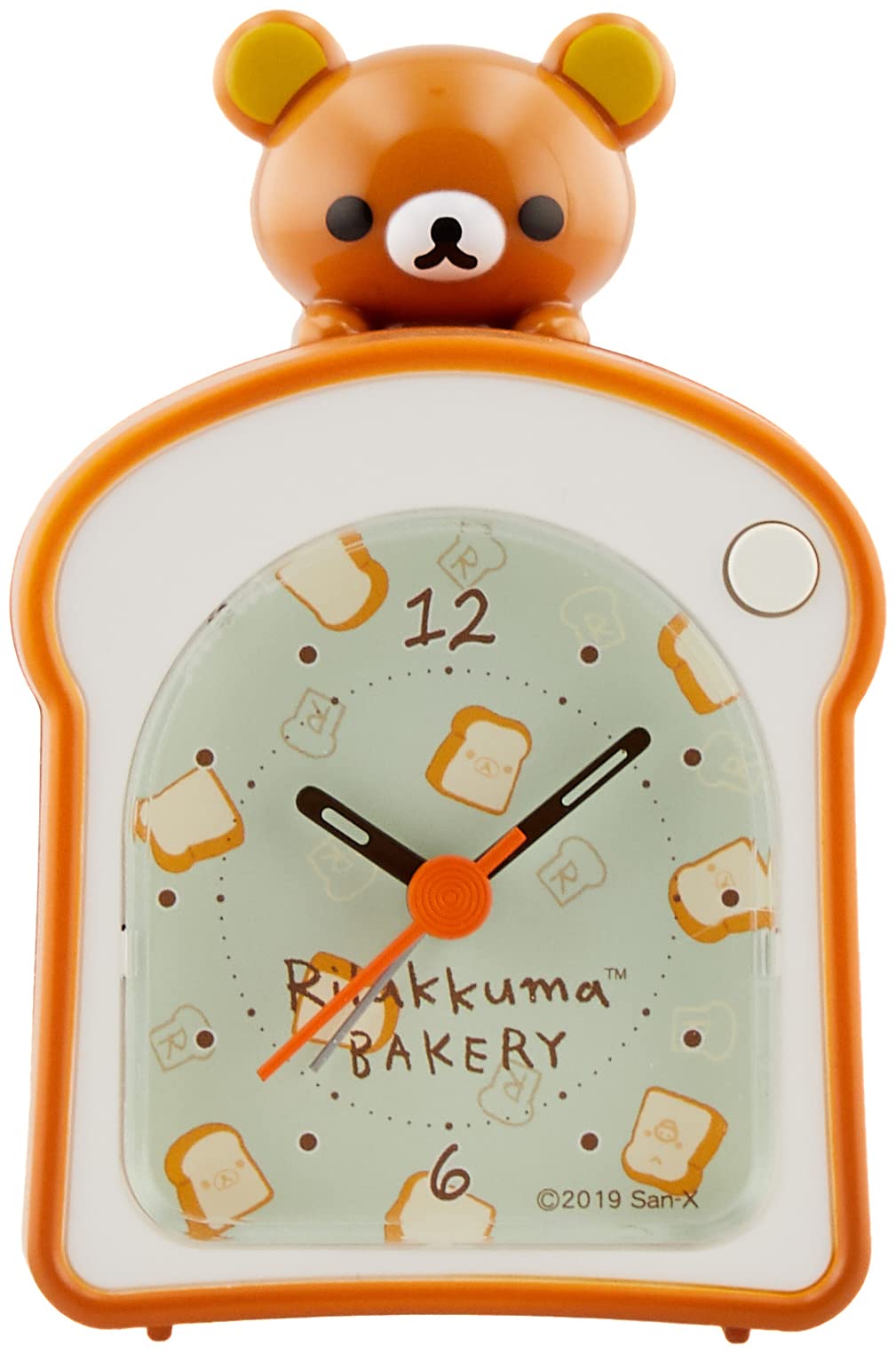 san-x まめごま 目覚まし時計 置き時計 平成レトロ Amazon.co.jp