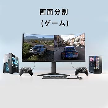 Amazon.co.jp: KOORUI 34インチ ウルトラワイドモニター 165Hz