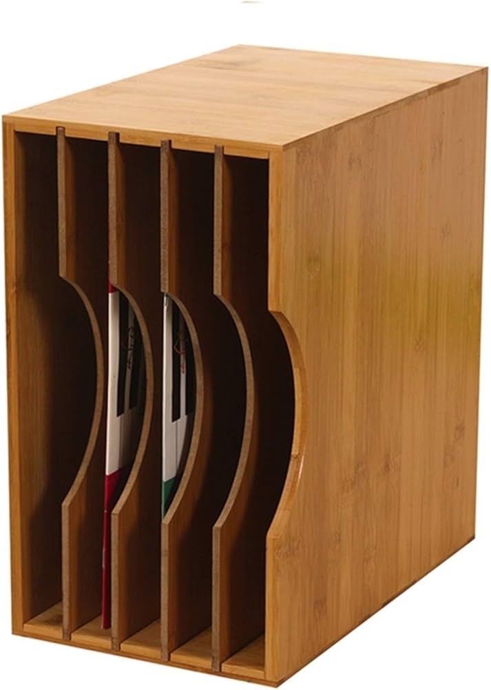 Amazon.co.jp: 木製ビニールレコードスタンド、デスクドロワーLP