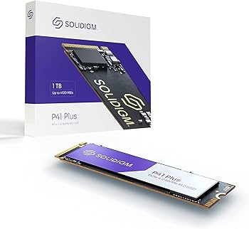 Amazon.com: Solidigm™ P41 Plus Series 1TB PCIe GEN 4 NVMe 4.0 x4 M