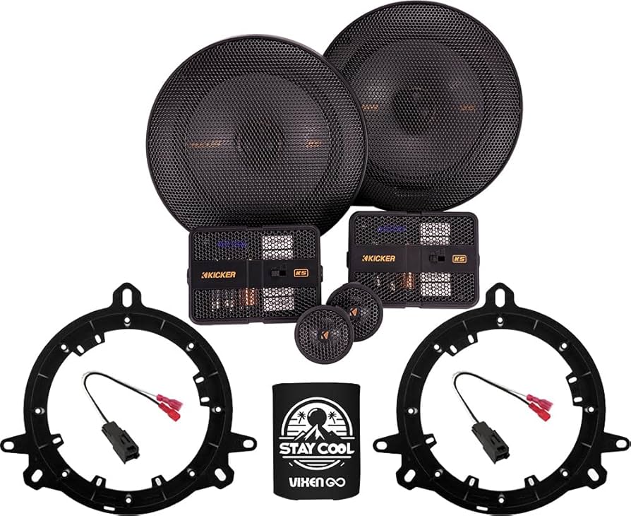 Amazon.com: KICKER Speakers 6.5 inch for Toyota Venza 2021-2023