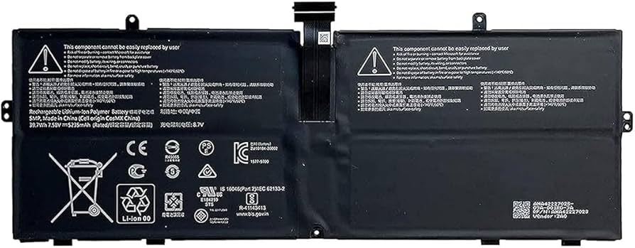 Amazon.co.jp: 互換用の バッテリー 適用される For Microsoft Surface