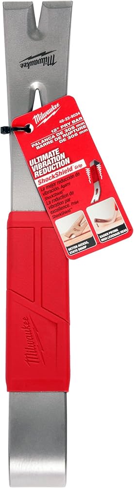 Amazon | Milwaukee BAR PRY W/SHOCKSHIELD 12インチ 48-22-9034