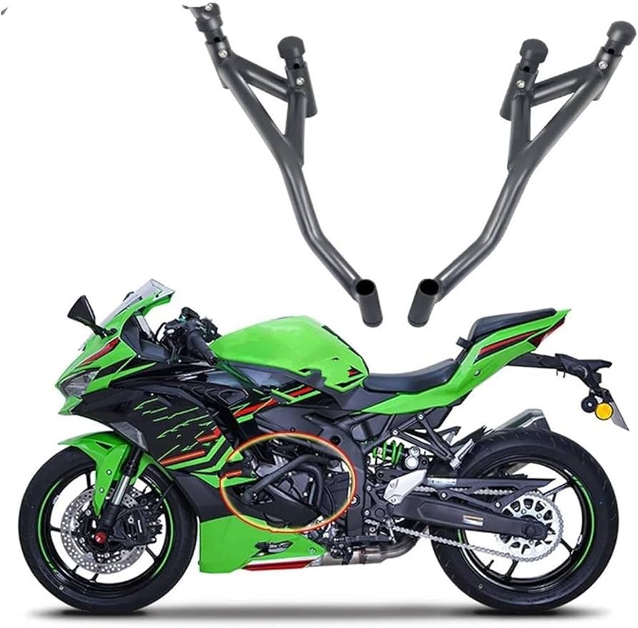 Amazon | オートバイのバンパー NINJA用 ZX-4R ZX-4RR ZX4R ZX4RR 2023