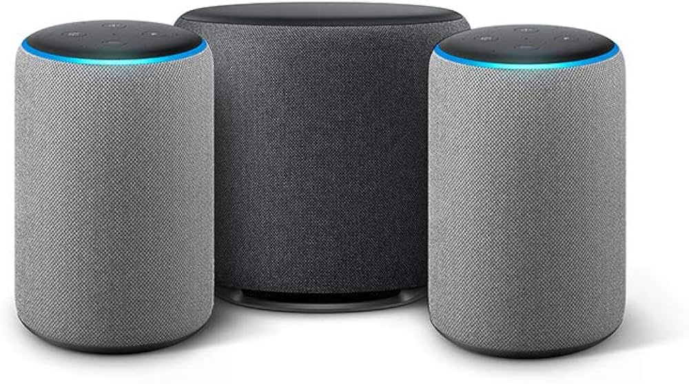 Echo Sub Combo with 2 Echo Plus (2nd Gen) Devices - Grey : Amazon