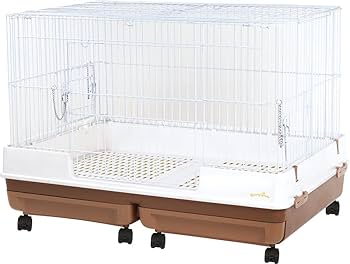 Amazon.co.jp: ミニマルランド うさぎのカンタンおそうじケージ