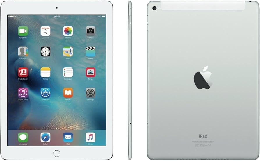 Amazon.com : Apple iPad Air 2, 16GB, 4G + Wi-Fi - Silver (Renewed