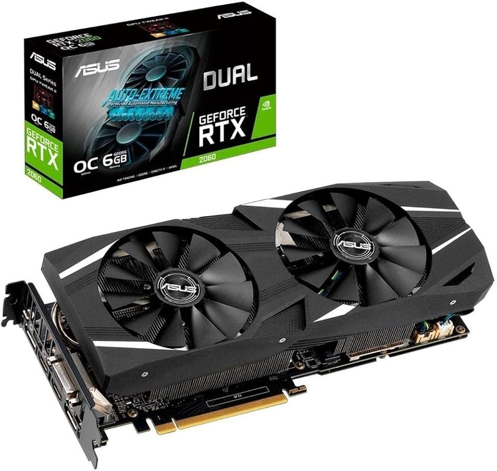 Amazon | ASUS NVIDIA GeForce RTX 2060搭載 デュアルタイプ 6GB DUAL