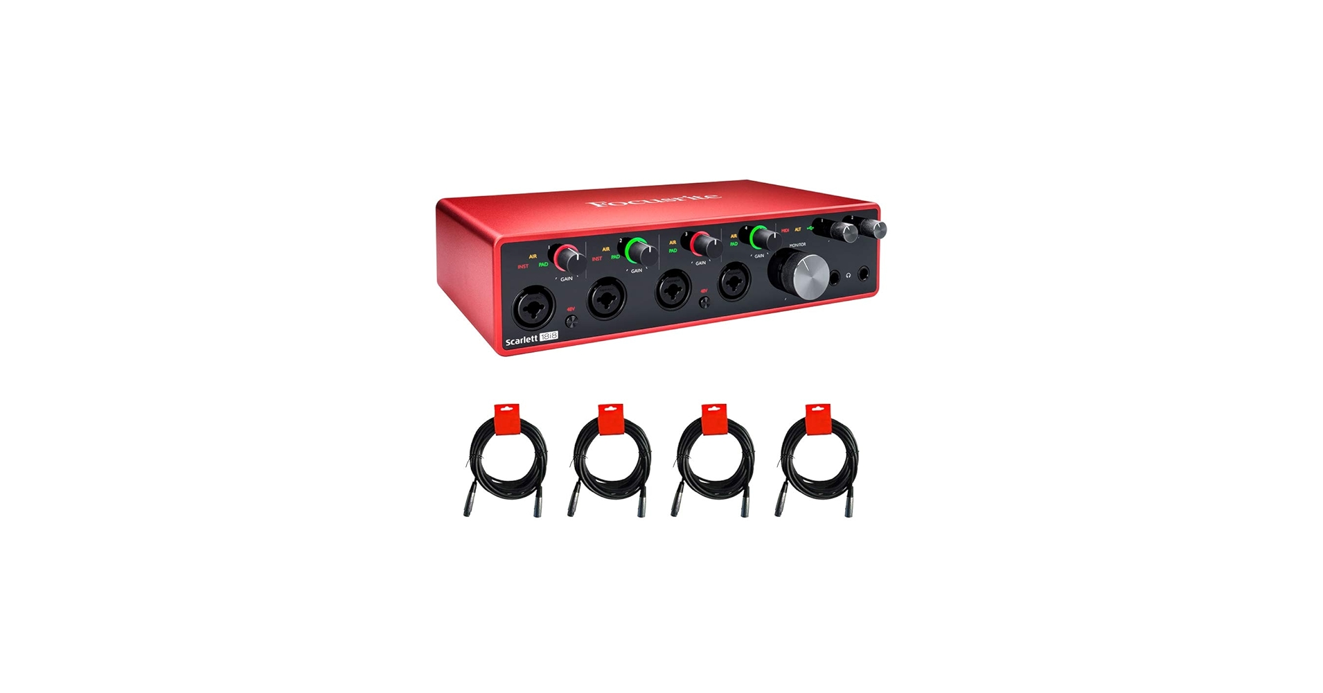 Amazon.com: Focusrite Scarlett 18i8 USB Audio Interface (3rd Gen