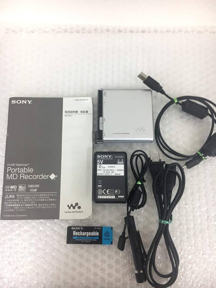Amazon.co.jp: SONY Hi-MD ウォークマン MZ-RH1 S : 家電＆カメラ