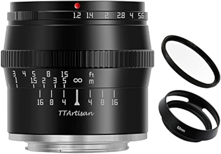 Amazon.com: TTArtisan 50mm F1.2 APS-C Manual Focus Large Aperture