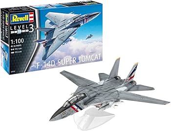 Amazon | ドイツレベル 1/100 アメリカ軍 F-14D スーパートムキャット
