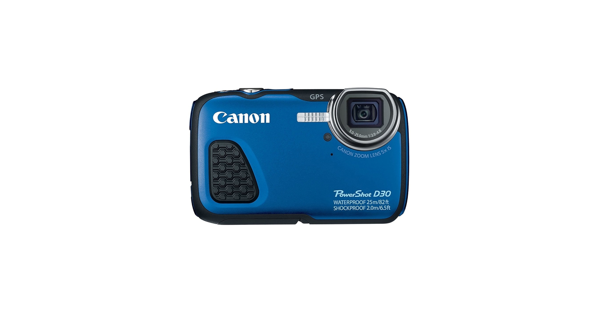 Amazon.com : Canon PowerShot D30 Waterproof Digital Camera, Blue