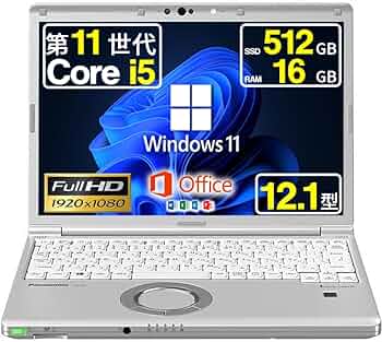 Amazon.co.jp: 【整備済み品】ノートパソコン Let's Note CF-SV1