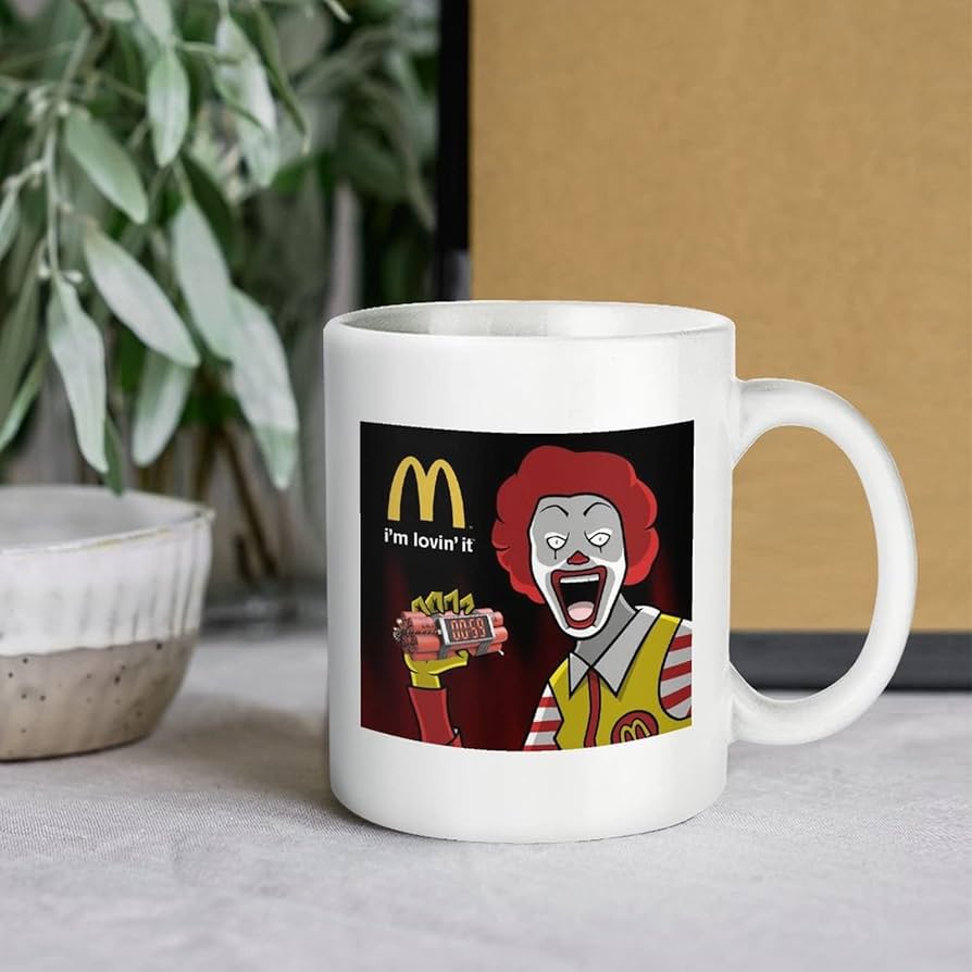 Amazon.co.jp: for マクドナルド マグカップ 幅8.2×高さ9.6cm グリーン