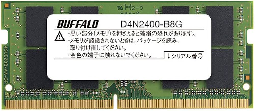 Amazon.co.jp: BUFFALO PC4-2400 260-Pin DDR4 SDRAM SO-DIMM D4N2400