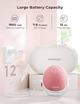 Momcozy Breast Pump Hands Free Upgraded Mobile Flow | M9, App