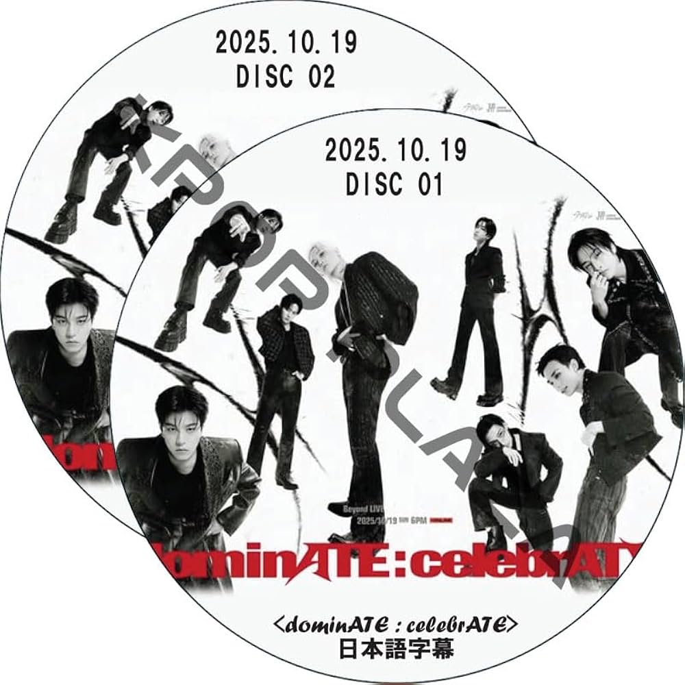 Amazon.co.jp: SKZ DVD World Tour [dominATE : celebrATE] (2025.10