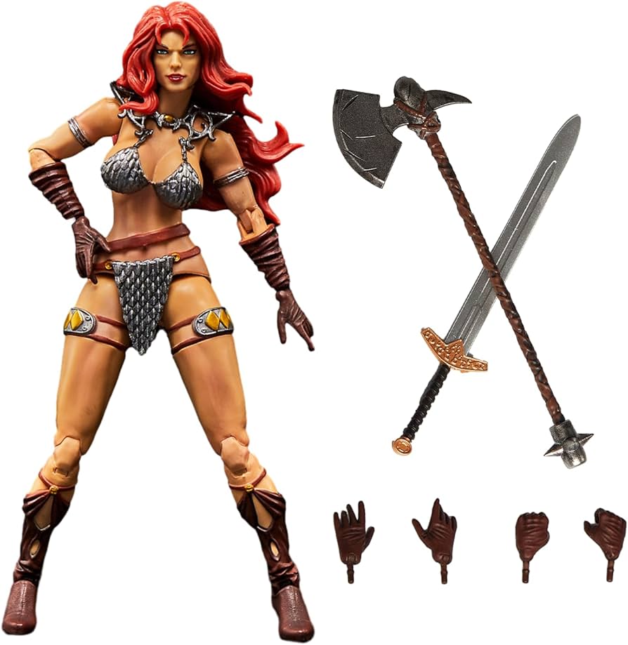 Amazon.co.jp: RAYGE3LOV レッドソニア 1/12 フィギュア 可動