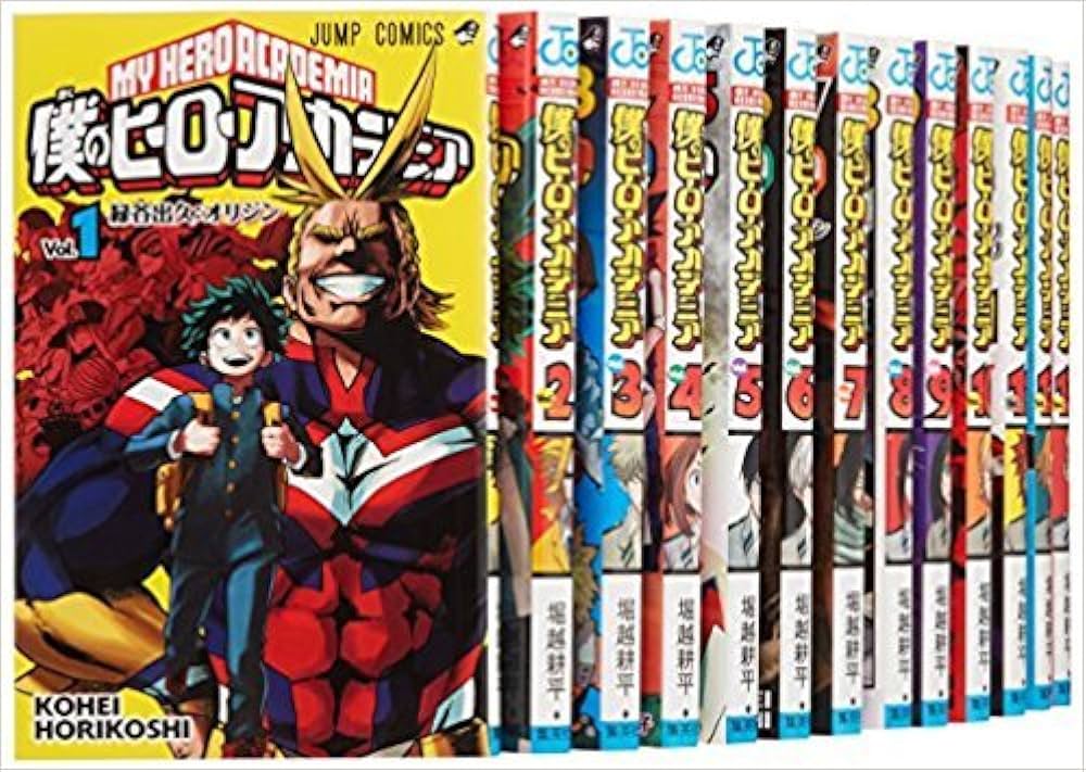 僕のヒーローアカデミア1〜39巻全巻セット+関連本9冊